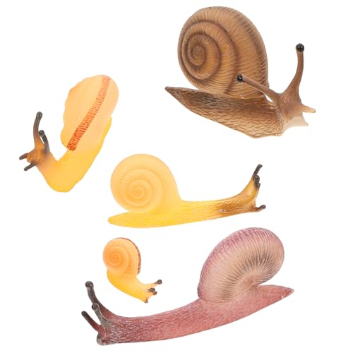 VINTORKY Realistische Schneckenfiguren Simulation Tiermodelle Aus Für Pädagogisches Mikro Landschaft Dekoration Für Jungen Und ädchen VINTORKY Realistische Schneckenfiguren Simulation Tiermodelle Aus Für Pädagogisches Mikro Landschaft Dekoration Für Jungen Und ädchen von VINTORKY