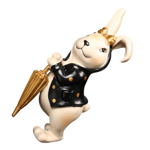 VINTORKY Statue Kaninchen Ornament Für Kreative Heimdekoration Weißer Hase Für Tisch Büro Und Garten Für Ostern VINTORKY Statue Kaninchen Ornament Für Kreative Heimdekoration Weißer Hase Für Tisch Büro Und Garten Für Ostern von VINTORKY