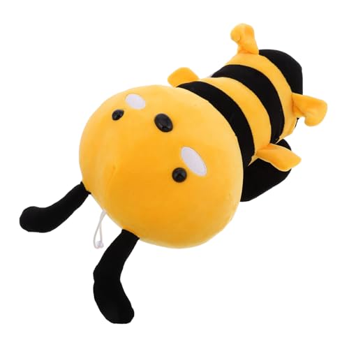 VINTORKY Süße Bienen Plüschpuppe Niedliches Cartoon Tier Weiche Biene Kissen für Perfektes für Geburtstage Feiertage Hochwertiges Plüsch mit Feiner Verarbeitung VINTORKY Süße Bienen Plüschpuppe Niedliches Cartoon Tier Weiche Biene Kissen für Perfektes für Geburtstage Feiertage Hochwertiges Plüsch mit Feiner Verarbeitung von VINTORKY