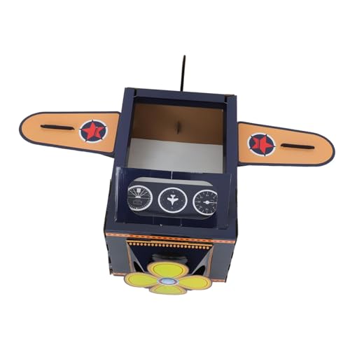 VINTORKY Tragbares Flugzeugspielzeug mit Drehendem für Rollenspiel Schulprojekte Freien von VINTORKY
