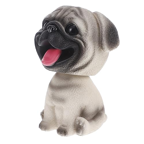 VINTORKY Lustige Desktop-Hunde-Ornament-wackelkopf Für Jungen Und Mädchen Schütteln Hund Schmuck von VINTORKY