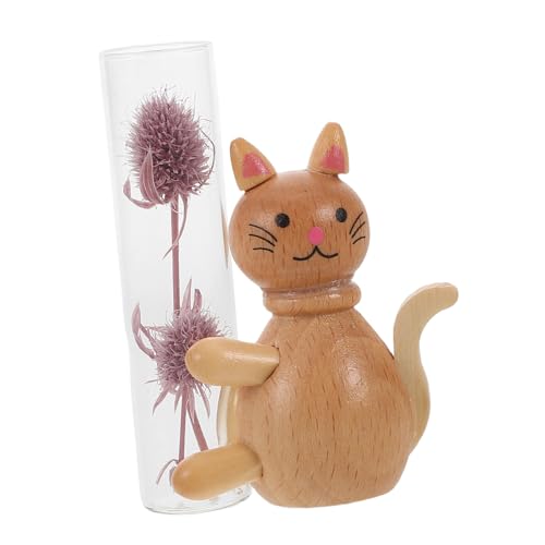 VINTORKY Wooden Cat Fridge Magnet Aromatherapy Diffuser Decorative Kitten Magnet Für Kühlschrank Auto Tisch Natürlicher Holzlook Für VINTORKY Wooden Cat Fridge Magnet Aromatherapy Diffuser Decorative Kitten Magnet Für Kühlschrank Auto Tisch Natürlicher Holzlook Für von VINTORKY
