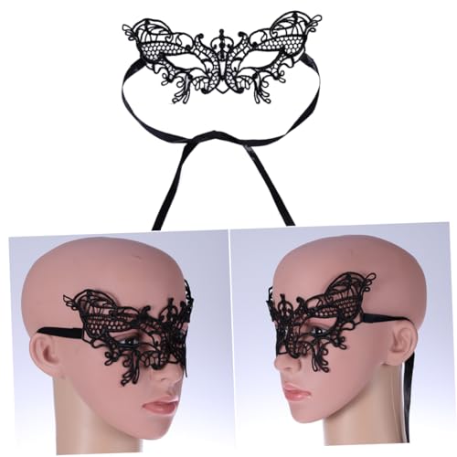 VINTORKY exquisite Spitzenmaske für Erwachsene Halloween-Spitzenmaske halloween masken halloweenmaske Augenmaske Maskerade-Maske Weihnachtsmaske Weihnachten bilden Feier liefert von VINTORKY