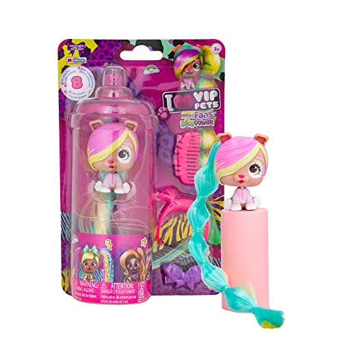 VIP PETS Mini Fans Bow Power S5 Chloe |Mini-Hundepuppe zum Sammeln im coolen Urban-Look, mit super langen Haaren zum Stylen - Geschenk + Spielzeug für Mädchen und Jungen ab 3 Jahren VIP PETS Mini Fans Bow Power S5 Chloe |Mini-Hundepuppe zum Sammeln im coolen Urban-Look, mit super langen Haaren zum Stylen - Geschenk + Spielzeug für Mädchen und Jungen ab 3 Jahren von VIP PETS