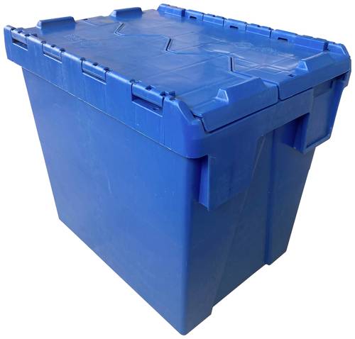 VISO DSW4336 Klappdeckelbox (B x H x T) 400 x 250 x 300mm Blau 1St. von VISO