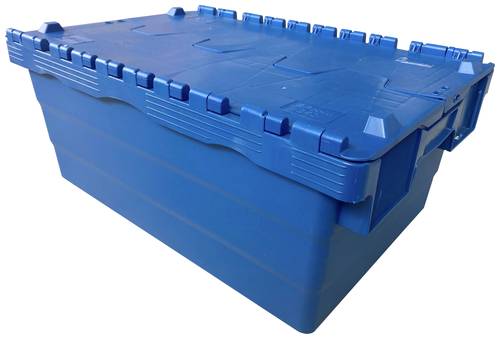 VISO DSW5527 Klappdeckelbox (B x H x T) 400 x 320 x 300mm Blau 1St. von VISO