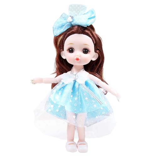 VIUWIZE Modepuppe mit 17 cm Schimmernde Puppe mit und Modeaccessoires - Kinderspielzeug - 3-12 Jahre von VIUWIZE