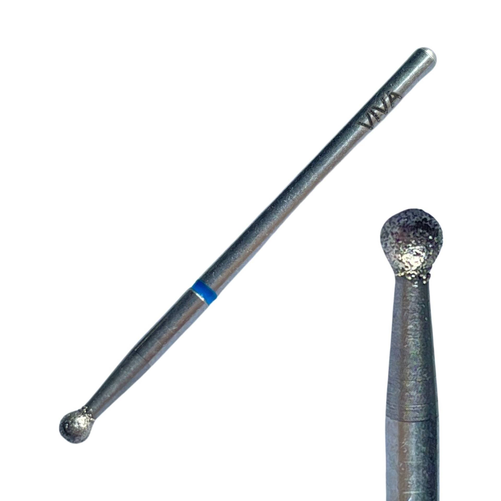 Diamond Nail Drill Bit - Ball Medium Grit von VIVA INSTRUMENTS UK LTD