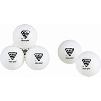 idee+spiel 744-08333 VIVA SPoRT Tischtennis-Bälle PLATINUM 3-Sterne, 6 Stück von VIVA SPORT RÜCKSCHLAGSPIEL