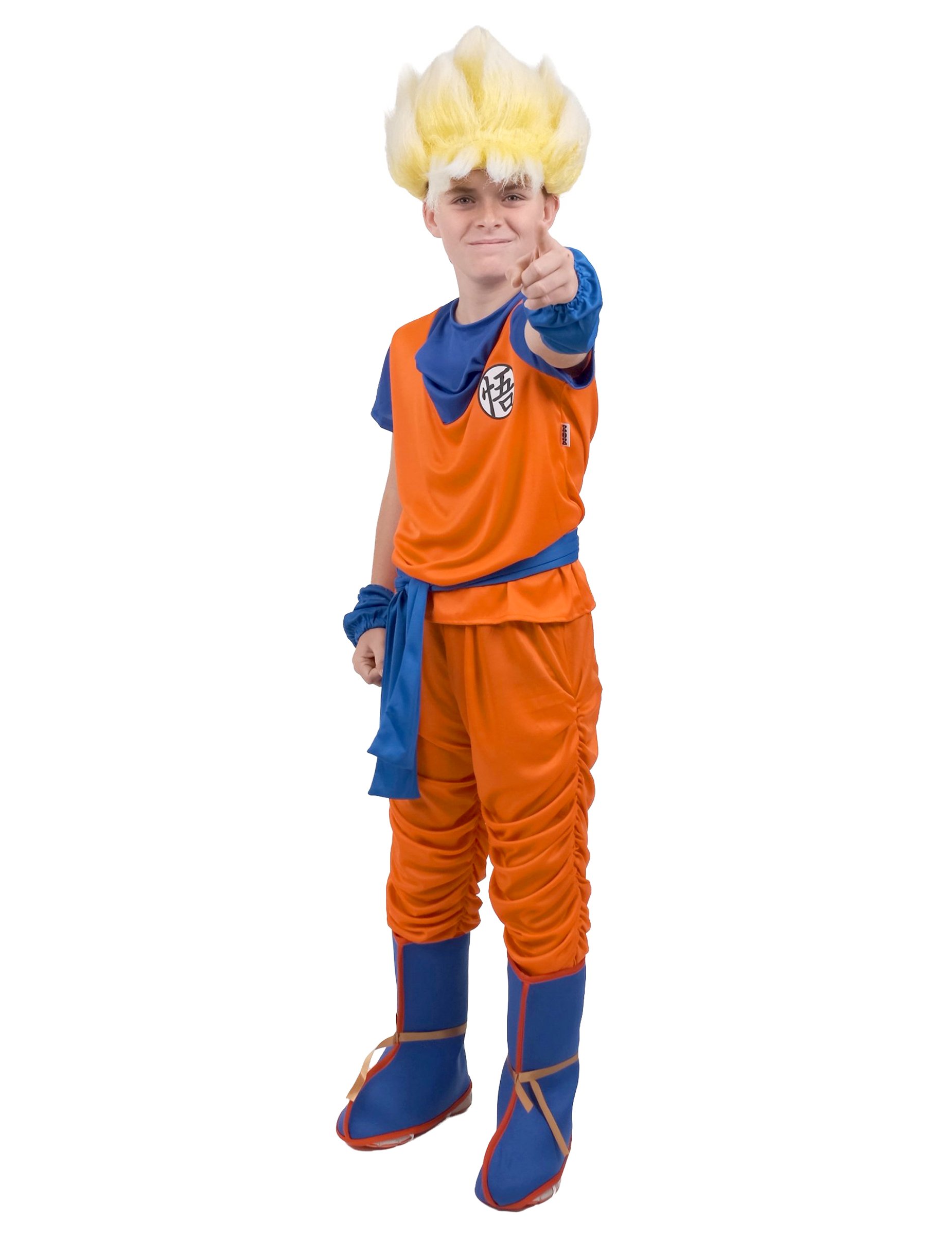Dragon Ball ZSon Goku Kinderkostüm 5-teilig von VIVING COSTUMES / JUINSA