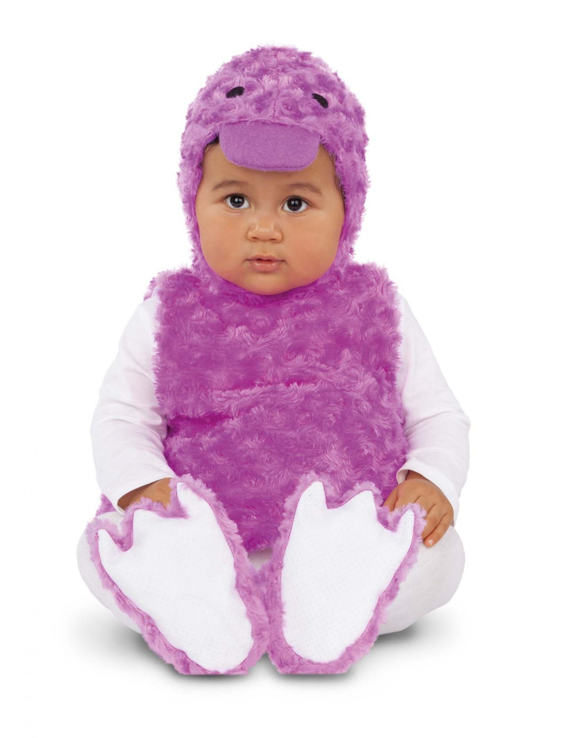 Enten-Babykostüm für Kinder Tierkostüm Fasching lila von VIVING COSTUMES / JUINSA