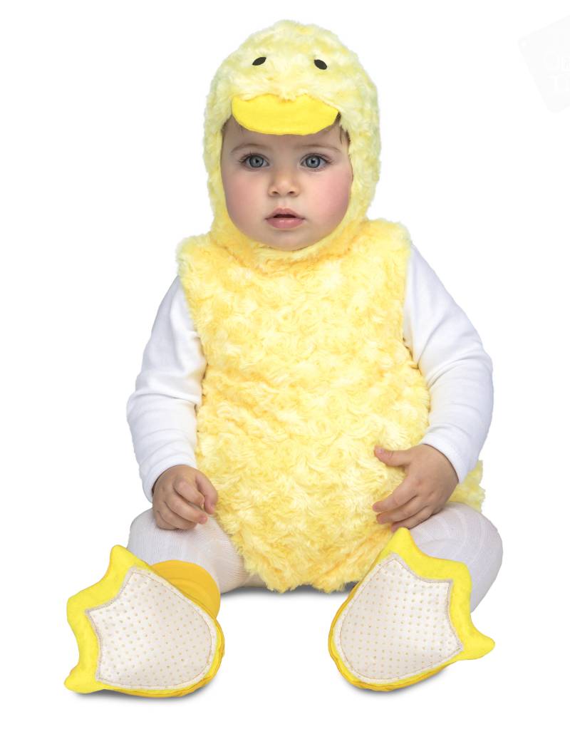 Enten-Kostüm für Babys Küken-Kostüm gelb von VIVING COSTUMES / JUINSA