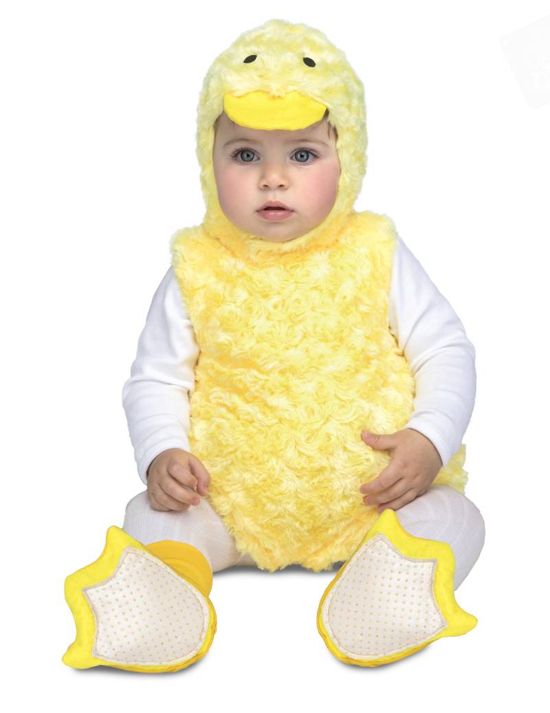 Enten-Kostüm für Babys Küken-Kostüm gelb von VIVING COSTUMES / JUINSA