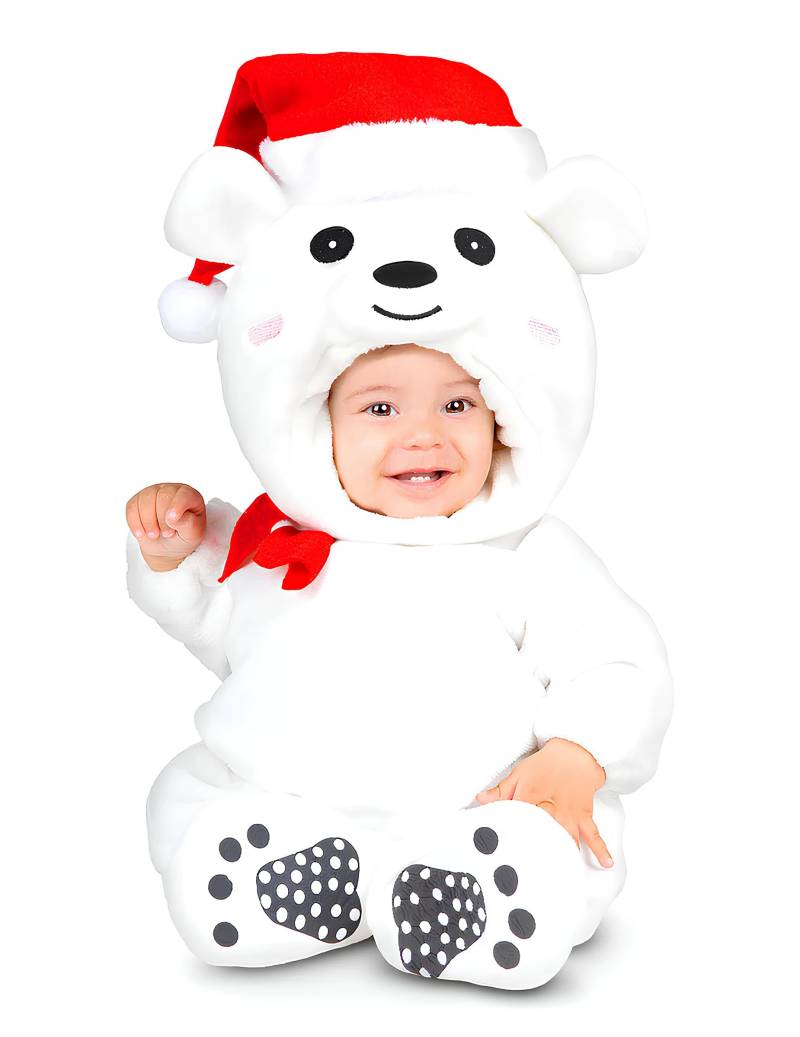 Kostümset Weißer Eisbär Baby von VIVING COSTUMES / JUINSA
