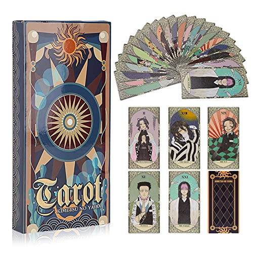 Original Tarotkarten, 22 Stück Komplettes Set von Tarotkarten, Kartenspiel Charaktere HD komplettes Set, Tarot Cards, Tarot Karten von VIYAAN