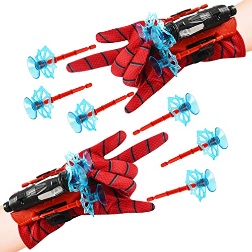 VIYAAN 2 Set Spider Launcher Handschuhe, Launcher Handschuh, Spider Handschuhe, Spider Spielzeug, Spider Spielzeug Launcher von VIYAAN