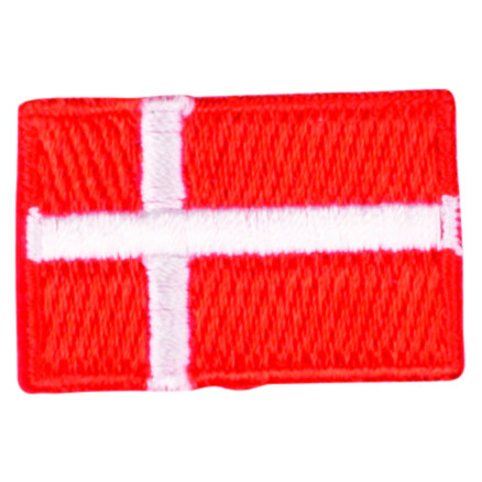 Aufbügeletikett Flagge Dänemark 3 x 2 cm - 1 Stk Aufbügeletikett Flagge Dänemark 3 x 2 cm - 1 Stk von VJ Green