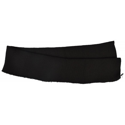 Rippenbund Schwarz 7,5x65cm - 1 Stk von VJ Green