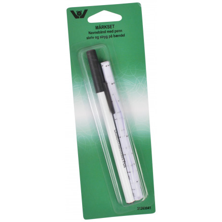 Namensschilder zum Aufbügeln mit Stift - 18 Namensschilder von VJ Green