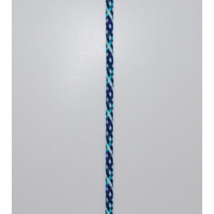 Anorak Schnur Polyester 7mm Blau/Lila/Schwarz - 50 cm Anorak Schnur Polyester 7mm Blau/Lila/Schwarz - 50 cm von VJ Green
