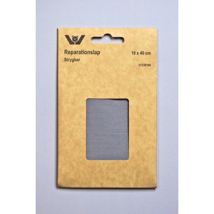 Reparaturpflaster 100% Baumwolle Hellgrau von VJ Green