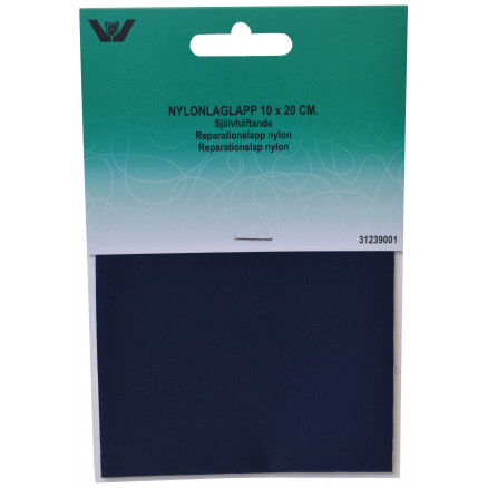 Selbstklebende Ausbesserungs-Patches Nylon Marineblau 10x20cm - 1 Stk von VJ Green
