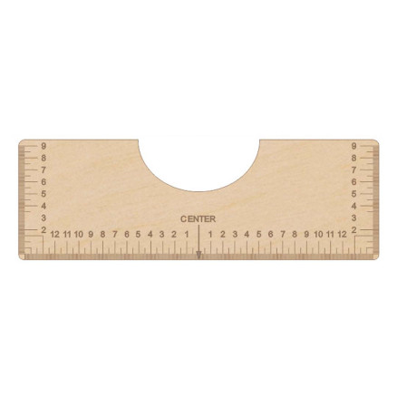 T-Shirt Lineal Holz 29cm von VJ Green