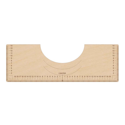 T-Shirt Lineal Holz 40cm von VJ Green