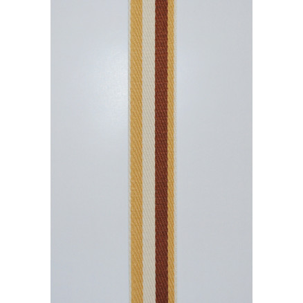 Taschenriemen Polyester 38mm Beige/Gelb/Braun - 50 cm von VJ Green