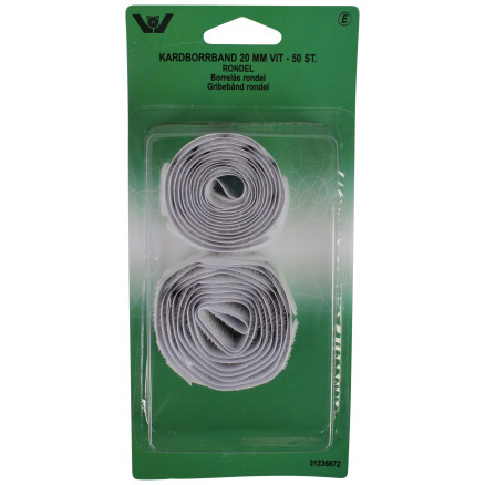 Klettband Rondellen Selbstklebend Weiß 20mm - 50 Stk Klettband Rondellen Selbstklebend Weiß 20mm - 50 Stk von VJ Green