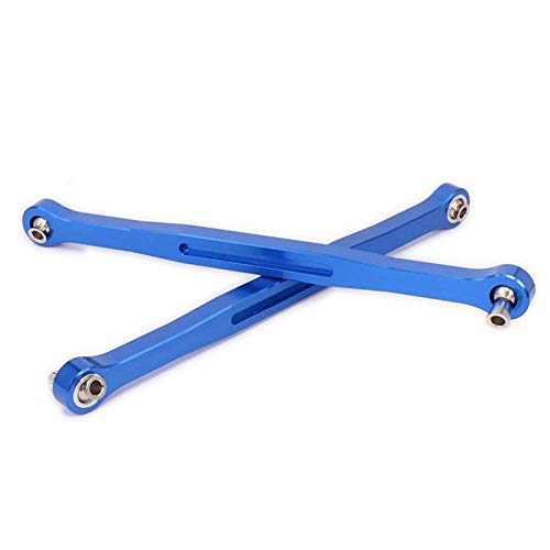 2Pcs/Set Spurstange aus Aluminiumlegierung für 1/5 Traxxas TRX X-Maxx XMAXX Autozubehör (Farbe : Blau) von VLIZO