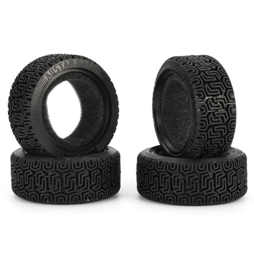 4 Stück 1/10 Medium Grain Drift RC On-Road Autoreifen Gummispannreifen Reifen 48 mm for Räder Traxxas Tamiya HPI Kyosho Racing HSP 4 Stück 1/10 Medium Grain Drift RC On-Road Autoreifen Gummispannreifen Reifen 48 mm for Räder Traxxas Tamiya HPI Kyosho Racing HSP von VLIZO