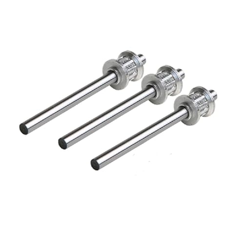 VLIZO 3 Stück Kompatibel mit Tarot 450 Metall-Heckrotorwelle for Trex T-REX450 XL/CF/SE/SPORT/V2/V3 Hubschrauber von VLIZO
