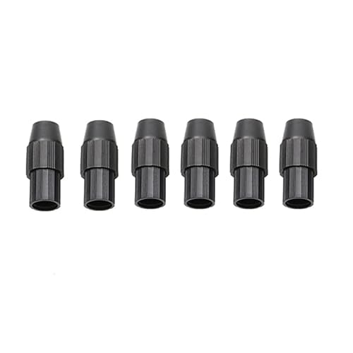 VLIZO 6 STÜCKE Kunststoff Teleskoprohrverbinder Net Pole Locator Twist Lock Buckle Teleskop Rohrschelle Gelenk for RC Modell Spielzeug DIY (Color : 16-19mm) von VLIZO