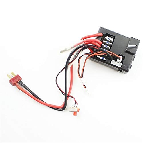 VLIZO für Wltoys 12428 12427 12423 12628 12428-A/B/C 12429 RC Auto Ersatzteile 12428-0056 Platine Empfänger Main Boa Autozubehör (Farbe: Schwarz) von VLIZO