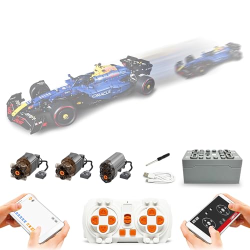 Technik Power Motoren Set Kompatibel mit Lego 42206 Technic Red Bull Racing RB20 F1 (Doppelmotor-Version) von VLites