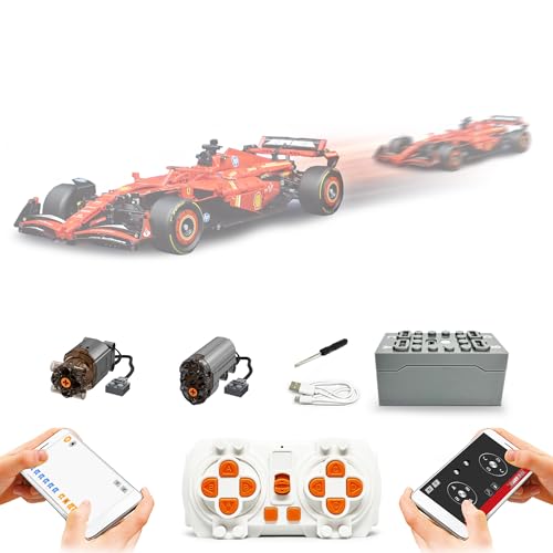 Technik Power Motoren Set Kompatibel mit Lego 42207 Technic Ferrari SF-24 F1 Rennauto (Einzelmotor-Version) von VLites