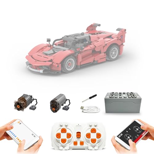 Technik Power Motoren Set Kompatibel mit Lego 42212 Technic Rennwagen Automodell (Standard-Edition) von VLites