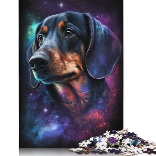 1000 Teile Wunderschöne Tigermalerei-Papierpuzzles, Papierpuzzles für Erwachsene und Jugendliche ab 12 Jahren, 1000 Teile (75 x 50 cm) von VMDUHFY