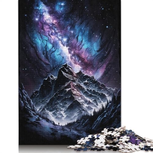 1000-teiliges Galaxy Shiba Inu-Puzzle für Erwachsene und Teenager. Puzzle für Familienspaß und Spieleabende. 1000 Teile (75 x 50 cm) von VMDUHFY