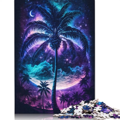 1000-teiliges Puzzle „Kosmischer Drache trägt eine Brille“ für Erwachsene, Puzzle, Puzzle für Erwachsene, Heimdekoration, Puzzle-Spielzeug, 1000 Teile (38 x 26 cm) von VMDUHFY
