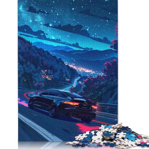 1000-teiliges Puzzle „The Sun The Storms“ für Erwachsene, Papierpuzzle, Lernspiel für Erwachsene Teenager, 1000 Teile (75 x 50 cm) von VMDUHFY