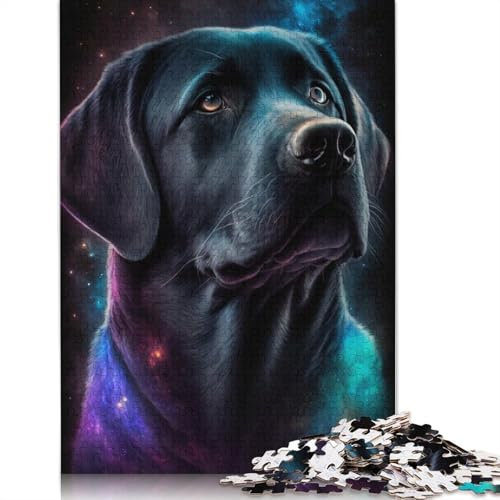 1000-teiliges Puzzle mit Galaxie-Dinosaurier-Motiv für Erwachsene und Teenager. Puzzle für Familienspaß und Spieleabende. 1000 Teile (75 x 50 cm) von VMDUHFY