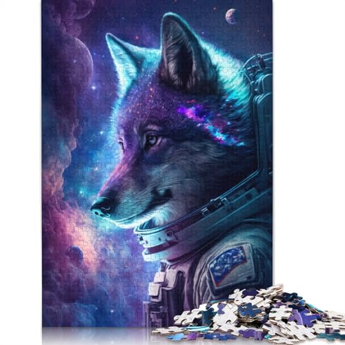 1000-teiliges Puzzle mit Vollmond und Leuchtturm für Erwachsene, Papierpuzzle für Erwachsene, Lernspiel, Herausforderungsspielzeug, 1000 Stück (75 x 50 cm) von VMDUHFY