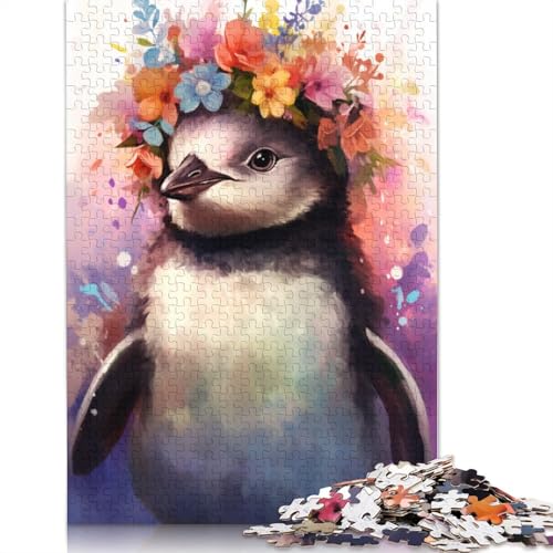 1000-teiliges psychedelisches Bären-Puzzle für Erwachsene und Teenager, Lernspielzeug aus Papier, 1000 Teile (75 x 50 cm) von VMDUHFY