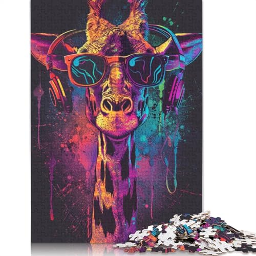 1000-teiliges süßes Kätzchen-Puzzle für Erwachsene, Papierpuzzle für Erwachsene, Lernspiel, Herausforderungsspielzeug, 1000 Stück (38 x 26 cm) von VMDUHFY