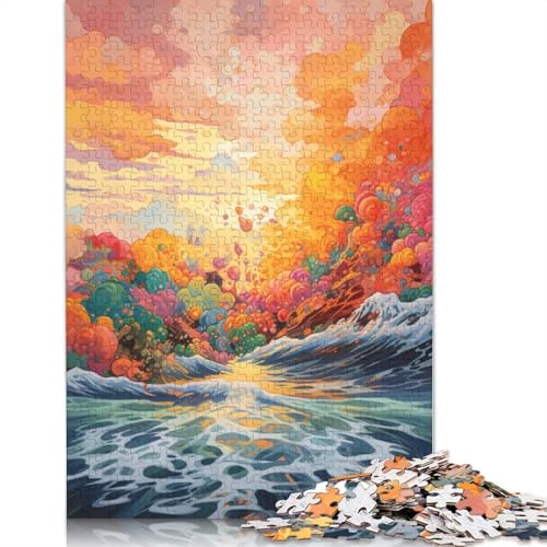 1000-teiliges süßes Kätzchen-Puzzle für Erwachsene Teenager, Papierpuzzles, nachhaltiges Puzzle für Erwachsene | Spiele 1000 Teile (38 x 26 cm) von VMDUHFY