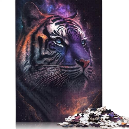 Bunte Graffiti-Katzen-Puzzles für Erwachsene, 1000-teiliges Puzzle für Teenager ab 12 Jahren, 1000 Teile (75 x 50 cm) von VMDUHFY