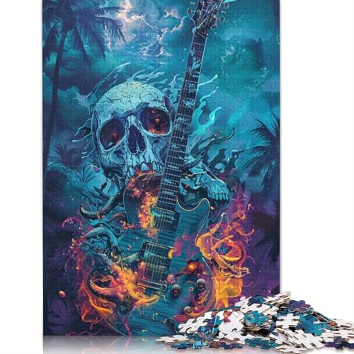 Deutscher Drahthaar-Hund, Kunst-Puzzle für Teenager, 1000 Teile, Puzzle, Denksport-Puzzles für Erwachsene, 1000 Teile (75 x 50 cm) von VMDUHFY