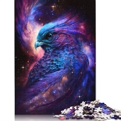 Eule mit Sonnenbrille, Puzzles für Erwachsene, 1000 Teile, Puzzle für Teenager, Lernspiel, Herausforderung, Spielzeug, 1000 Teile (75 x 50 cm) von VMDUHFY